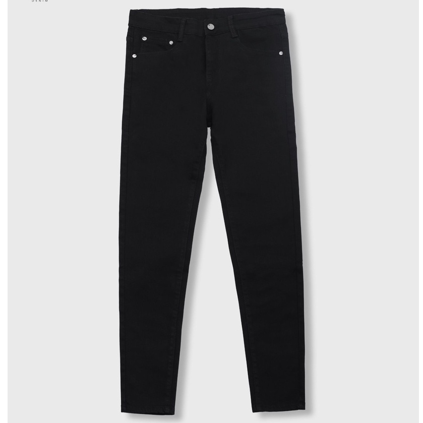 Quần Jean Dài Nam Mẫu Đen Trơn BEACON DENIM Form Slim Fit JD310