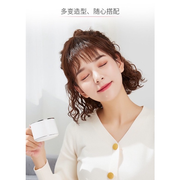 Tóc trung niên xù mì  siêu nhẹ