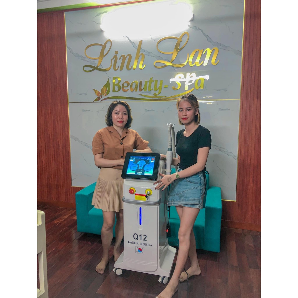 Máy laser Q12 - Máy xóa xăm,xóa nám,xóa tàn nhang bảo hành 24 tháng
