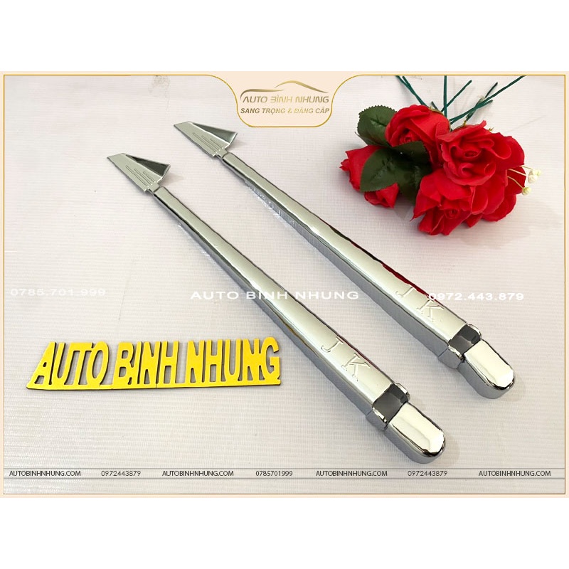 Bộ đồ ốp mạ crom tráng gương xe KIA 1,4T,K2700,K3000,K165,.....