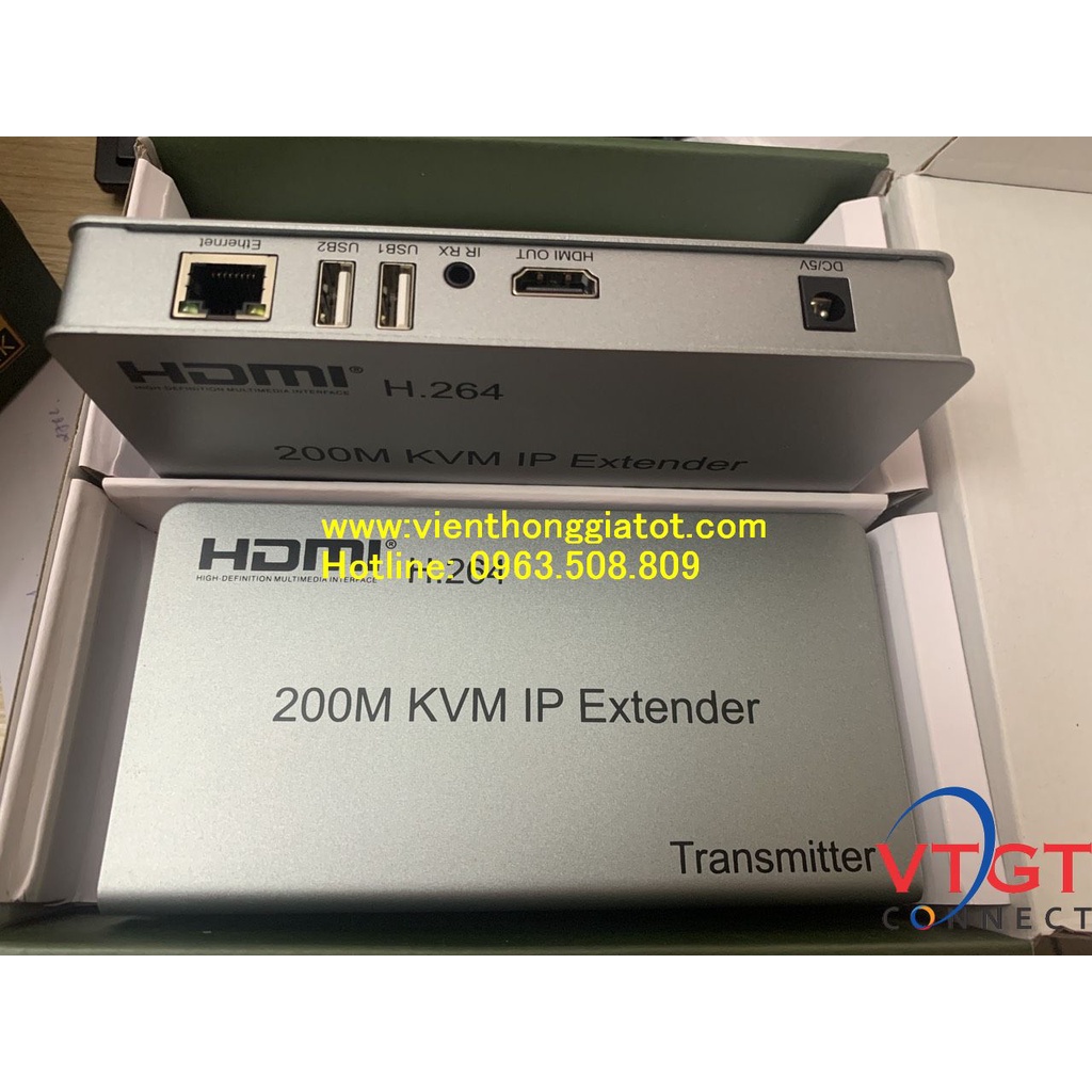 Bộ kéo dài HDMI qua cáp mạng 200m
