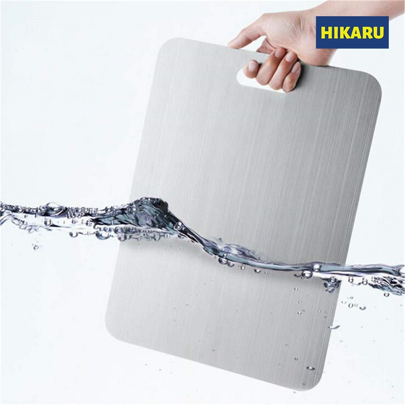 Thớt Inox 304 Chống Han Gỉ (Size To Chống Xước Dăm) HIKARU Thớt Kháng