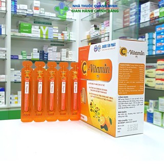 vitamin C dạng ống nước