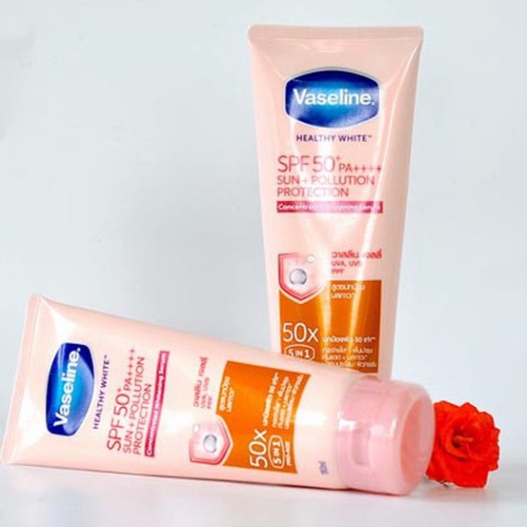 Sữa Dưỡng Thể Vaseline Perfect Serum SPF50+ PA++++ 320ml Dưỡng Trắng Da, Chống Nắng Hiệu Quả0