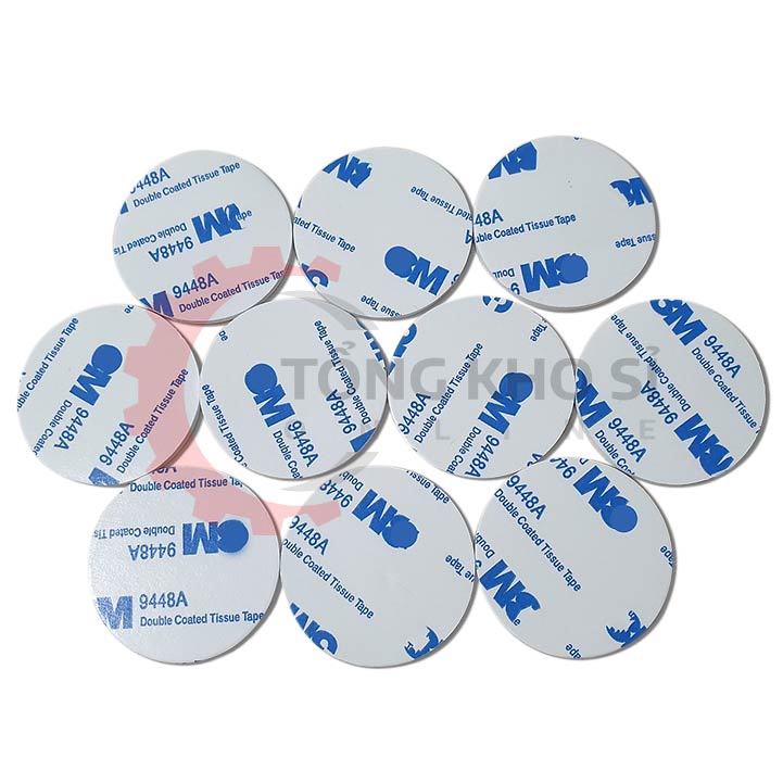 Băng dính 3M 9448A dán cam hành trình, gopro, vật dụng decor - Băng keo xốp siêu đính chịu nhiệt
