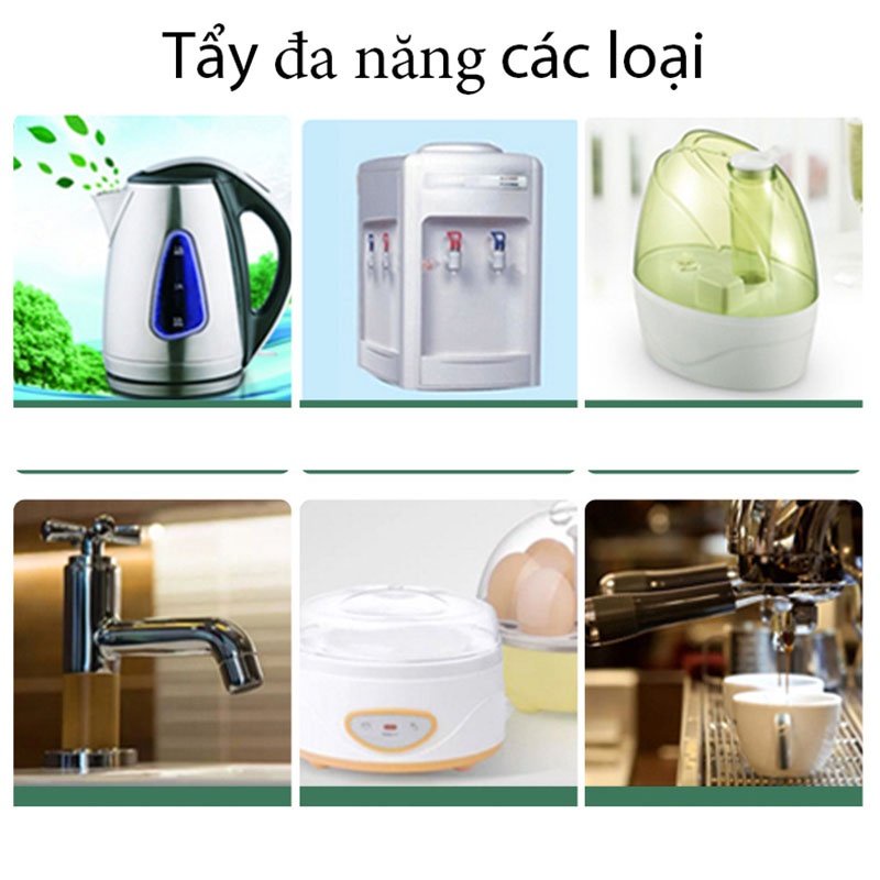 Bột tẩy cặn ấm nước, ấm điện, cốc chén bình nước đánh bóng siêu tốc 88339