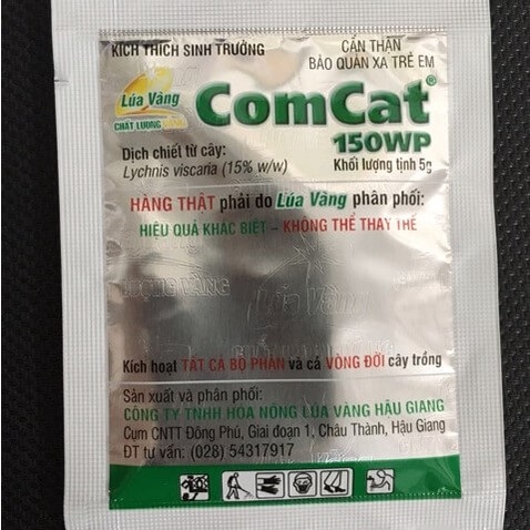 Phân Bón Lá - kích rễ Comcat 150wp gói 7.5g