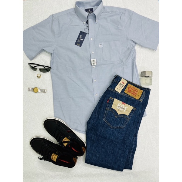 Quần Jean Nam Levis chính hãng levi's 501 cổ điển ống suông