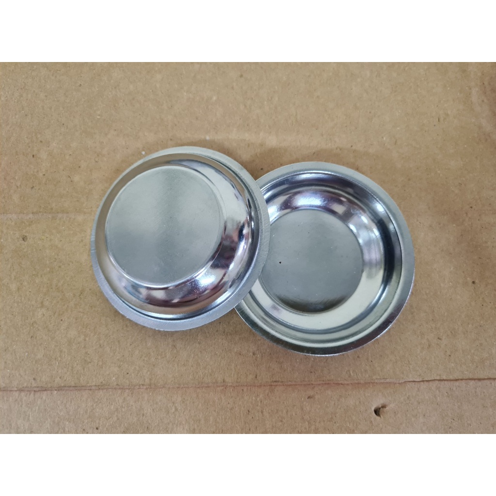 Combo 10 Chén Inox Làm Bánh Bèo Và Nước Chấm Kích Thước: 7,5cm X 1,5cm
