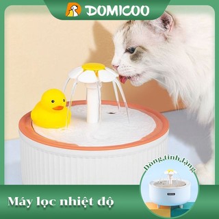 Domicoo máy lọc nước cho mèo máy uống nước tự động yên tĩnh cho thú cưng