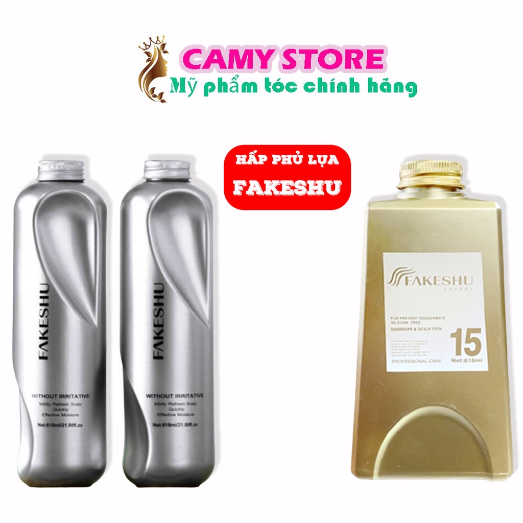 Hấp tóc phủ lụa tơ tằm Fakeshu Nhật Bản