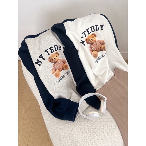 Sweater raglan My teddy bear