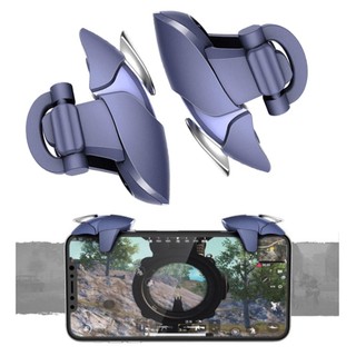 Nút bấm chơi game Cá Mập Xanh nút bắn 4 ngón siêu nhạy siêu rẻ chơi game Pubg Mobile Free Fire