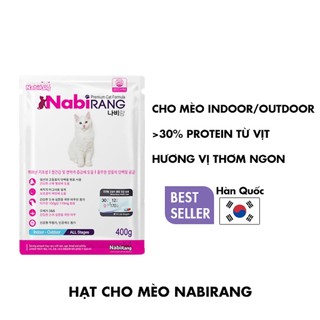 Hạt thức ăn Nabirang 1kg cho mèo mọi lứa tuổi