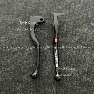 Tay thắng Accossato đen bóng Exciter / Winner ( có bán lẻ từng bên )