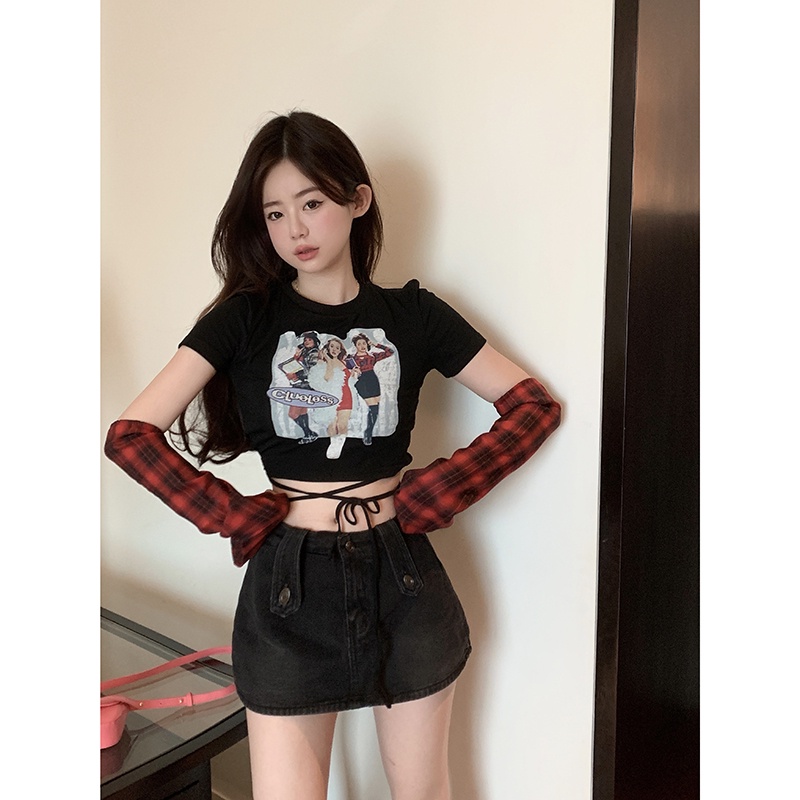 NRVP Áo Thun Nữ Dài Tay Dáng Rộng Phong Cách Hàn Quốc Mới