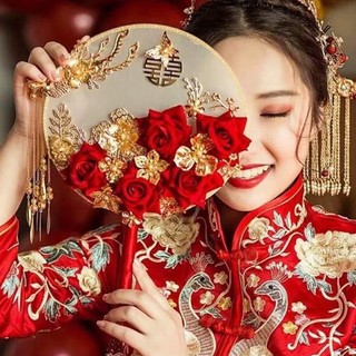 Quạt cổ trang chụp ảnh trung hoa cổ trang