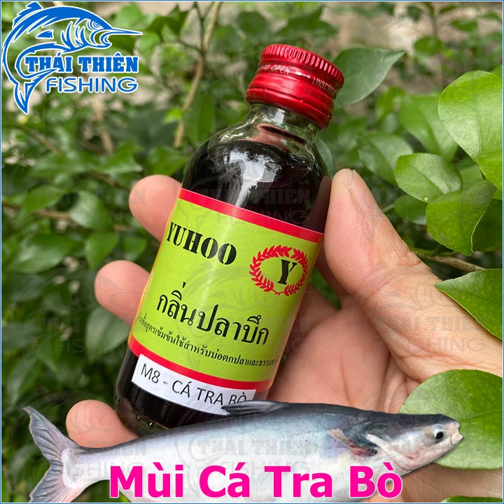 Tinh Mùi Câu Cá Thái Lan, Hương Cá Tra Bò Chai 58ml Dùng Câu Sông Tự Nhiên Hồ Dịch Vụ