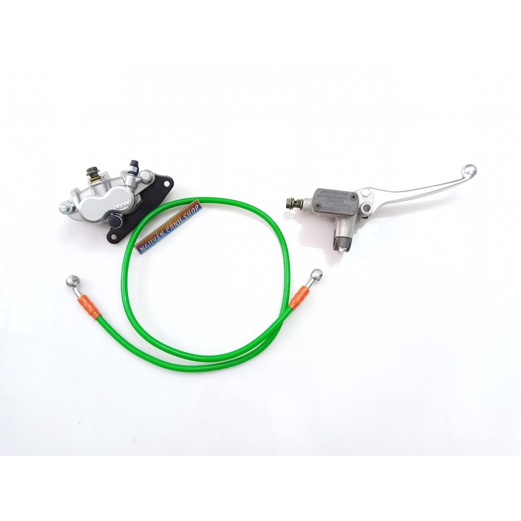 Heo dầu+tay dầu+dây dầu xe wave 100= combo 3 món heo bạc 2 bít[HCM]