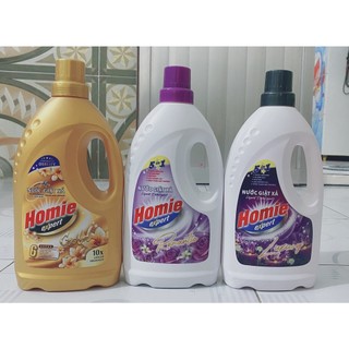 Nước giặt xả homie công thức 5in1 chai 2kg