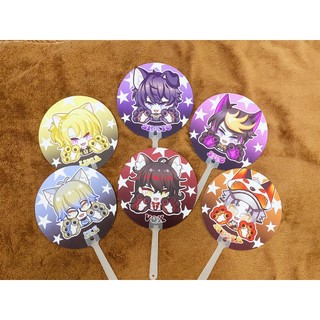 Quạt tròn Luxiem/Shxto meo meo 17cm