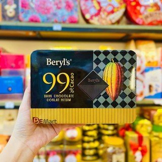 Socola đắng 99% cacao beryl's 108g malaysia