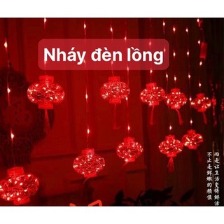 Đèn nháy led quả đèn lồng đỏ trang trí tết