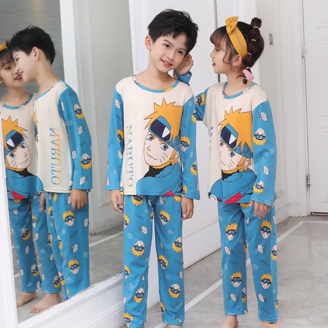 Mới Đồ Ngủ Tay Dài Thiết Kế Dễ Thương Cho Bé Gái