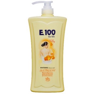 Sữa tắm e100 hoa hồng vàng trắng mịn 1200ml