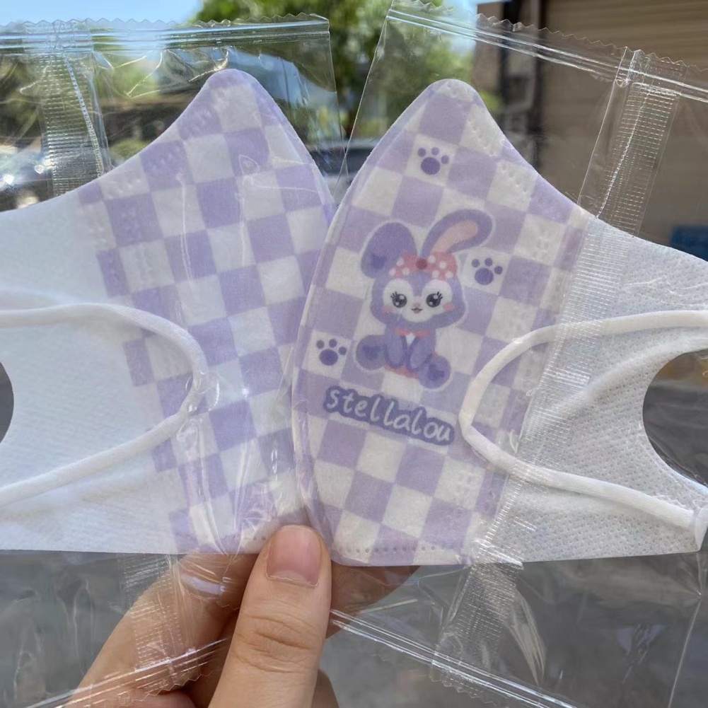 Cá Tuyết 10 Chiếc Hoạt Hình Kid Khẩu Trang Pacha Chó Mặt Nạ Độc Lập Đóng Gói 3d Mặt Nạ Dành Cho Bé 3-12 Tuổi 3 Lớp Dùng Một Lần Sinh Viên Mặt Nạ
