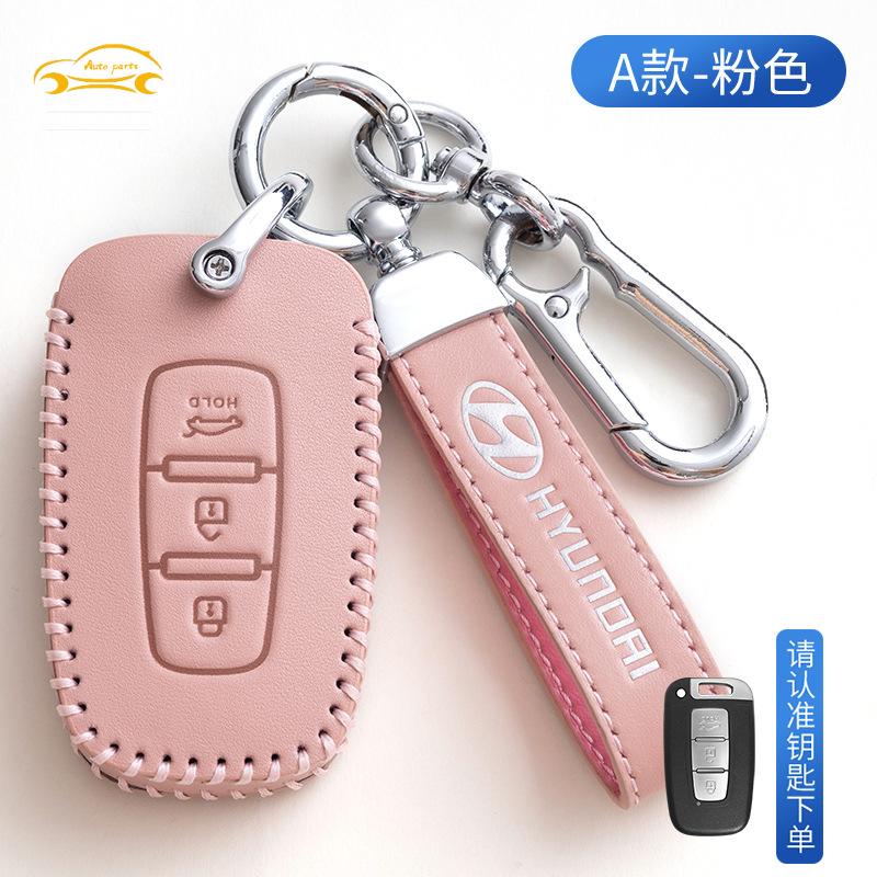 Bao Da Bảo Vệ Chìa Khóa Xe Hơi Hyundai Santafe elantra i10 sport tucson ix35 Ốp