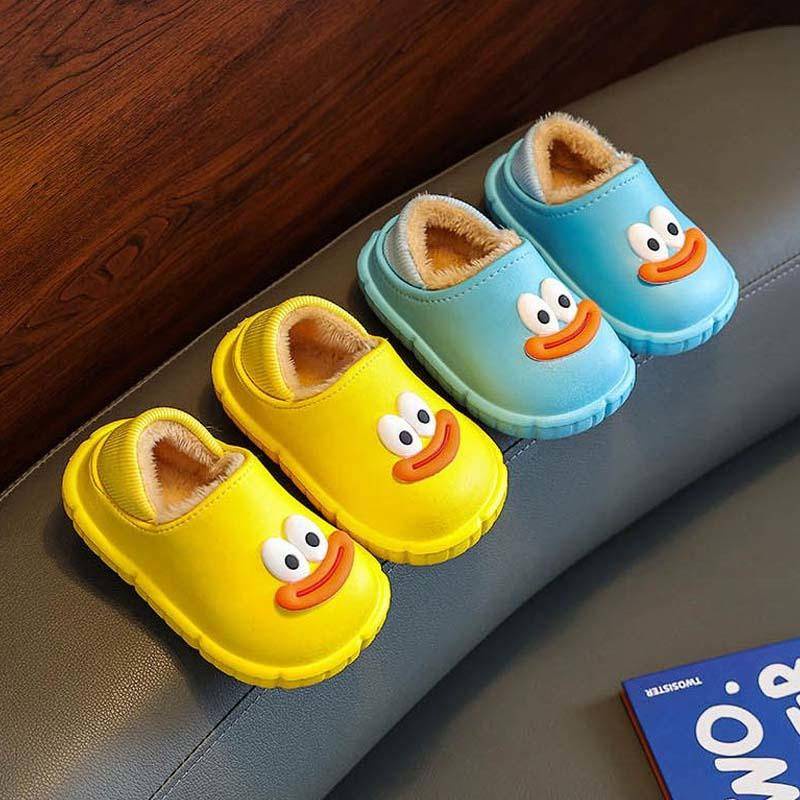 Giày Bông Đi Trong Nhà Hình Hoạt Hình Xinh Xắn Cho Bé