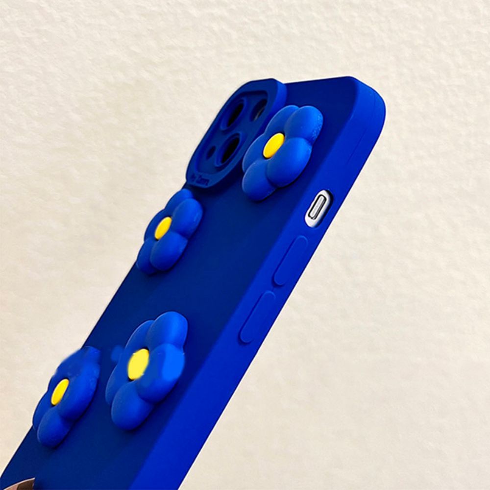 Ốp Điện Thoại TPU Mềm Hình Hoa Cúc 3D Chống Sốc / Mồ Hôi Cho IPhone 14 13 12 11 Pro Max X XR 8 7 Plus