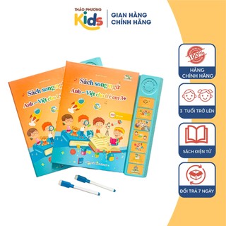 Sách điện tử song ngữ Anh - Việt Thanh Nga cho trẻ từ 3 tuổi - Thảo Phương kids
