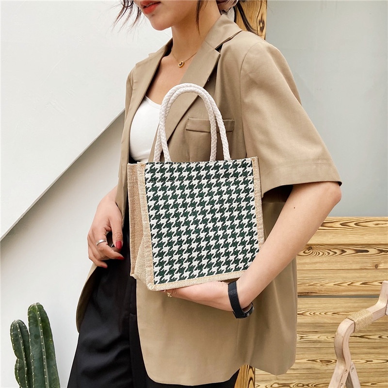 Túi cói túi tote mini  nữ đẹp đi chơi thời trang dễ thương cute phong cách vintage giá rẻ