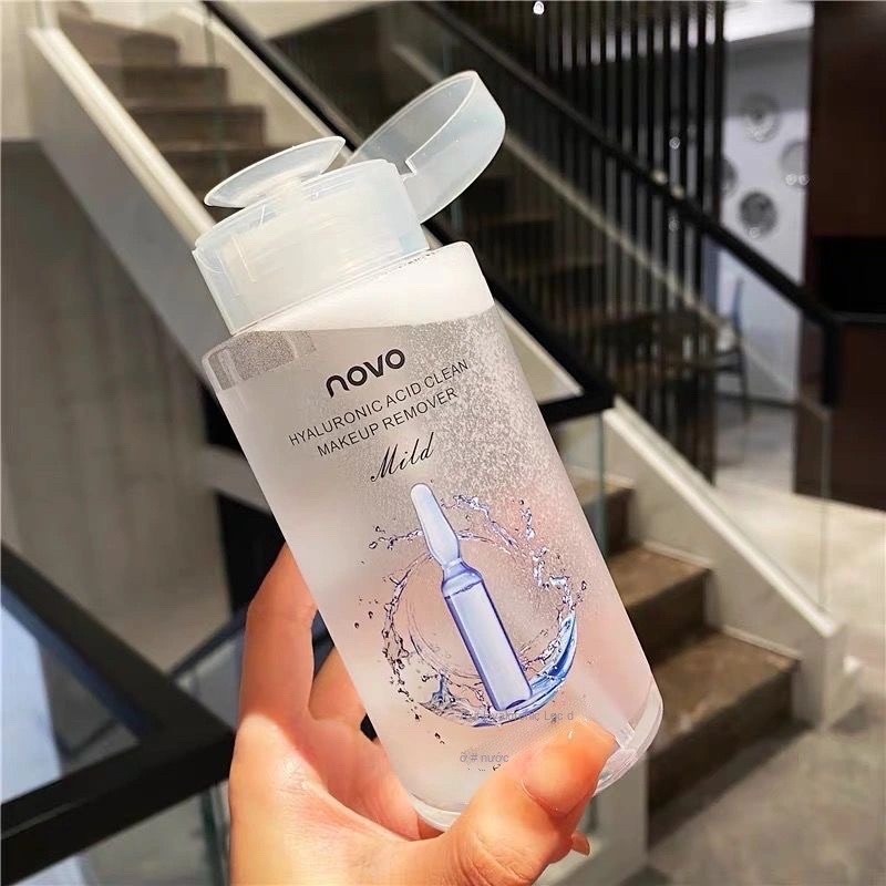 Nước tẩy trang Novo làm sạch sâu nắp ấn tiện lợi 300ml thích hợp mọi loại da