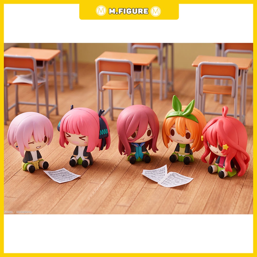 MÔ HÌNH CHIBI NHÀ CÓ 5 NÀNG DÂU CHÍNH HÃNG - ICHIBAN KUJI - GOUTOUBUN NO HANAYOME - MINI FIGURE