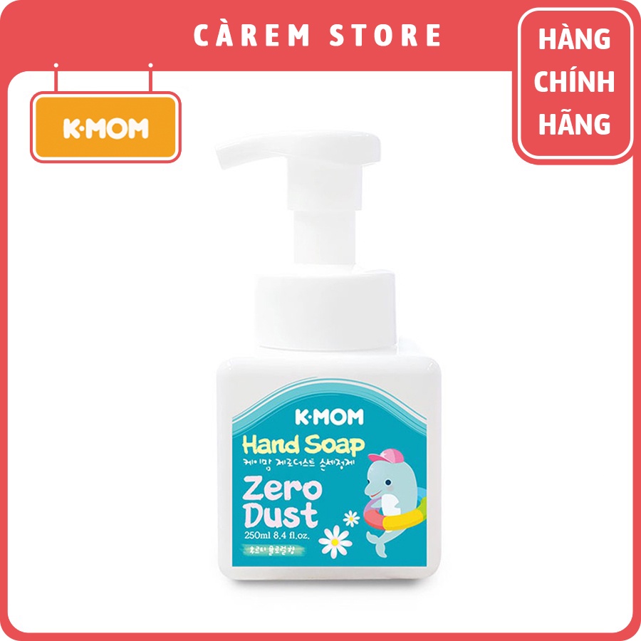 Nước rửa tay tạo bọt ZERO DUST Kmom-Hàn Quốc