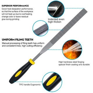 Bộ 6 Dũa Gỗ Hồng Mộc / Dũa Gỗ Chạm Khắc / Dũa Móng mini