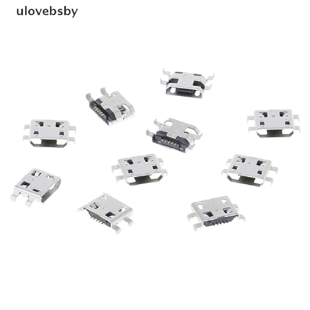 Set 10 Đầu Nối Cổng type B micro usb 5 pin Tiện Dụng