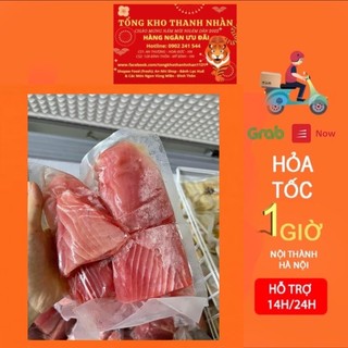 Cá ngừ đại dương cắt thanh sẵn sạch ngon - Túi 500g