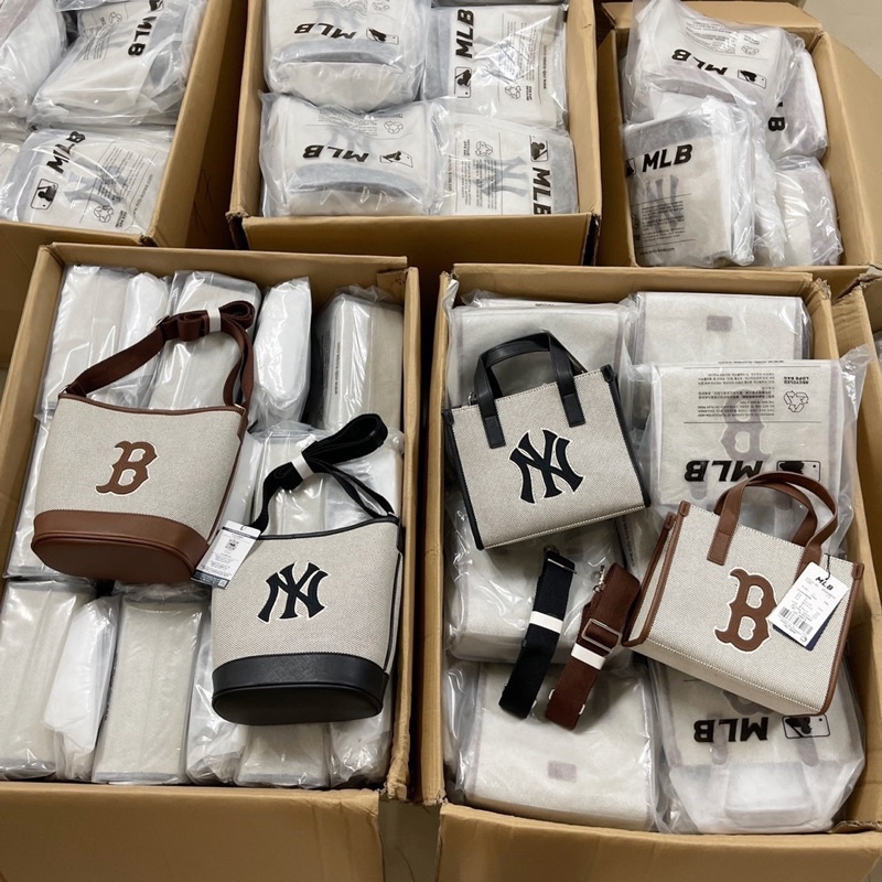 TÚI MLB CANVAS HÀNG CHUẨN SIÊU ĐÁNG YÊU FULL TAG CODE