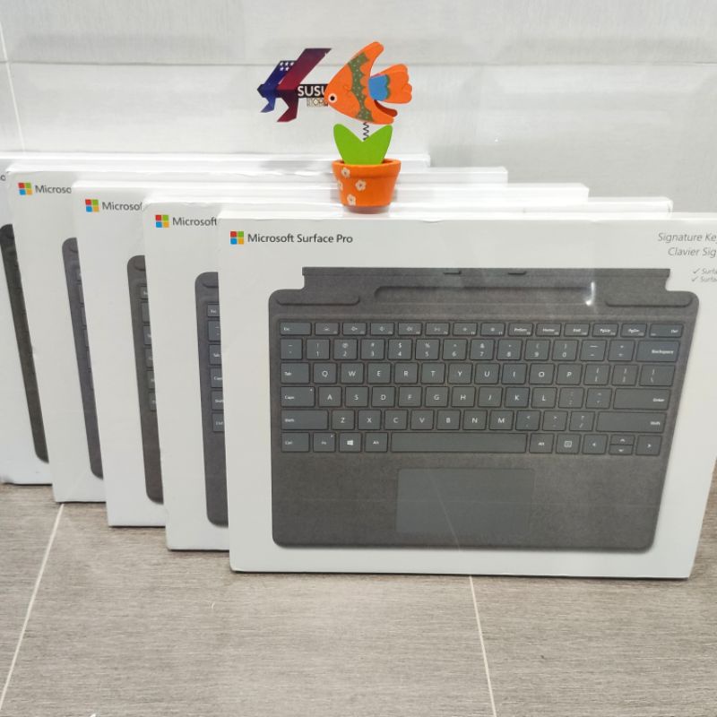 Bàn Phím Surface Pro 8 - 9 có khe sạc bút cảm ứng - Surface Pro X Alcantara - New SEAL - Đủ màu