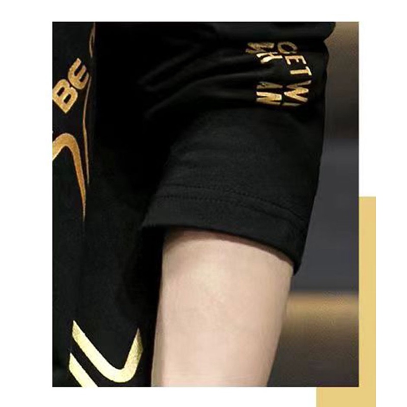 Áo Thun Tay Ngắn Cổ Tròn Dáng Rộng In Họa Tiết Thời Trang Mùa Hè Cho Nam