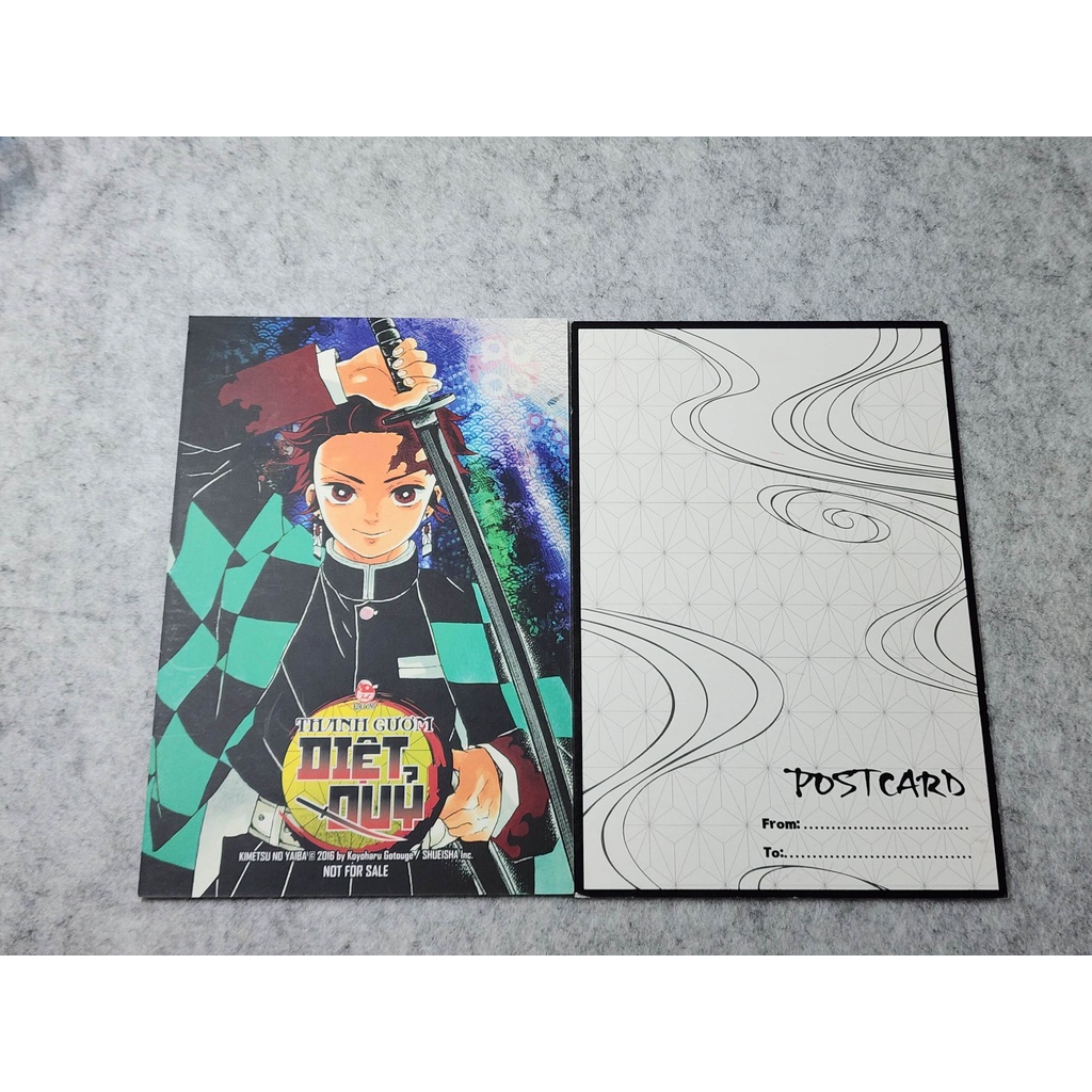 PHỤ KIỆN POSTCARD PVC STANDEE ĐẶC BIỆT MANGA