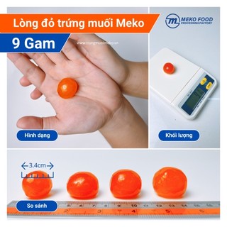 Combo 2 túi lòng đỏ trứng vịt muối cỡ nhỏ 9gram