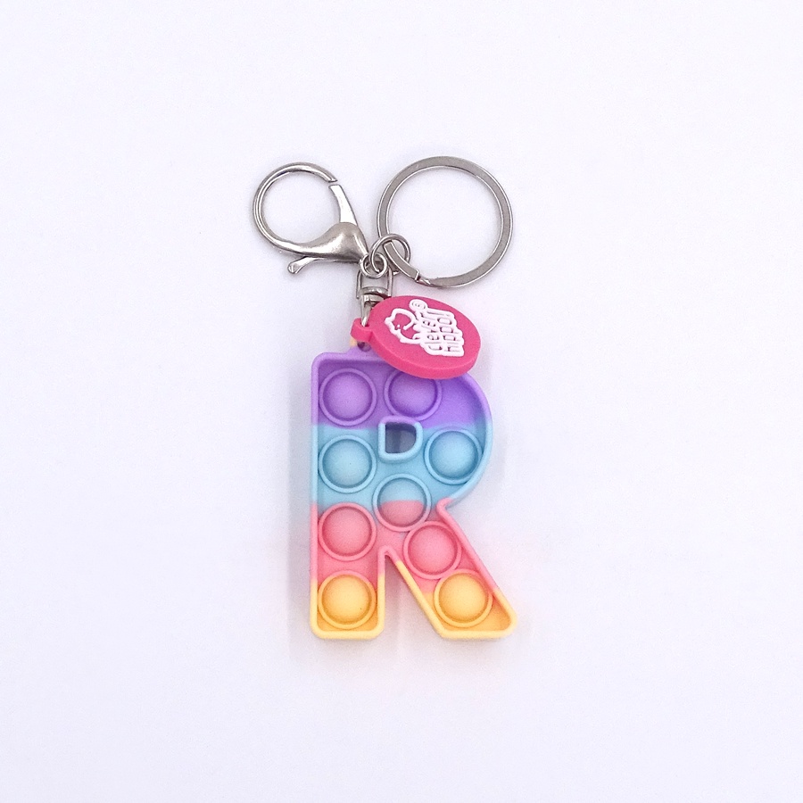 Móc Khóa CLEVER HIPPO Pop It - Rainbow POPIT/KC01 - Giao hàng ngẫu nhiên