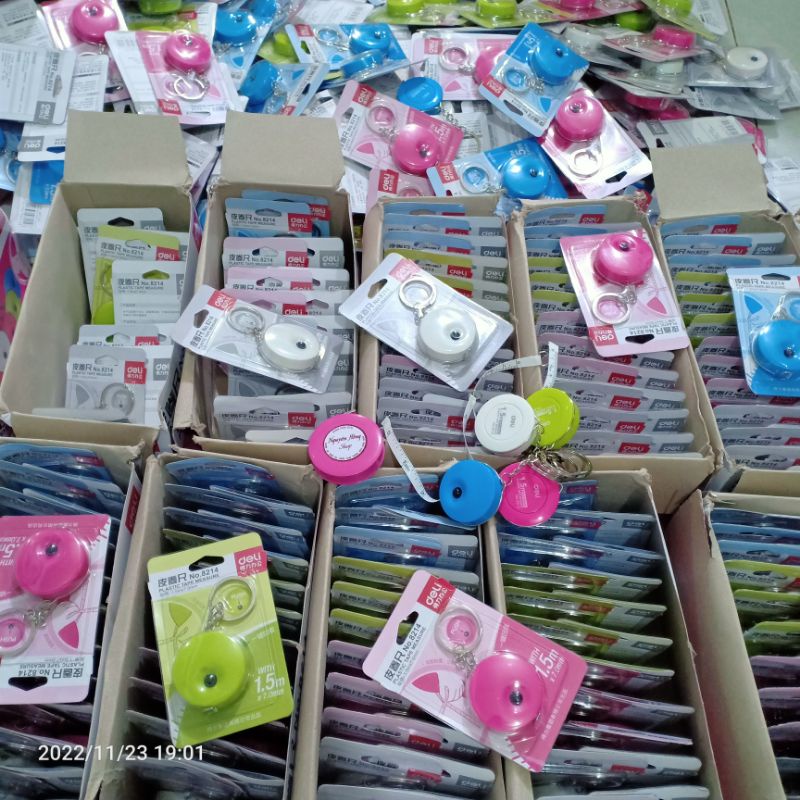 Thước dây deli 1.5m