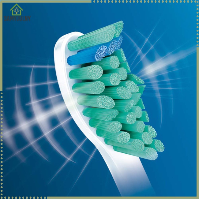 Set 4 Đầu Cọ Thay Thế Cho Máy Hút Bụi Philips Sonicare C2 Hx9023 / 65 C1