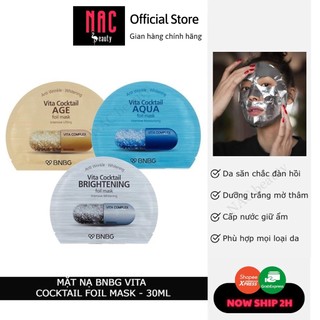 [Chính hãng] Mặt Nạ BNBG Vita Cocktail Foil Mask